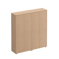 Шкаф комбинированный высокий (закрытый + одежда ) МЕ 363