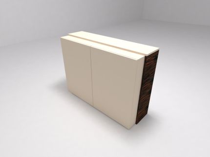 Декоративная боковая панель для шкафа венге (шпон)