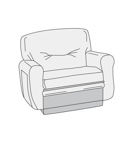 Кресло с подлокотниками Pegaso (алькантара) 