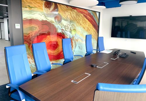 Мебель в офис для компании Газпромбанк Лизинг