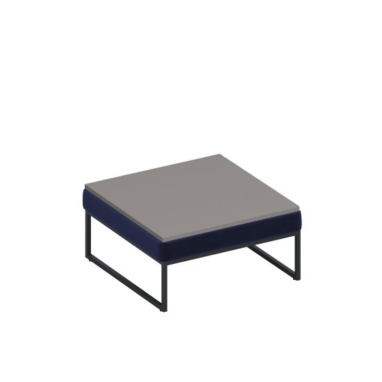 Журнальный стол, мокко премиум синяя VL 26